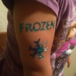 Frozen Glitter Tattoos